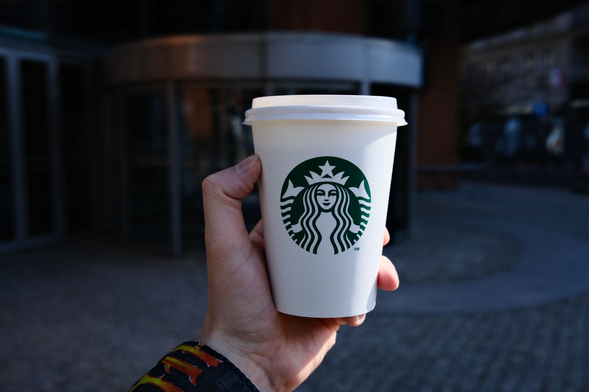 Starbucks storefront in North America