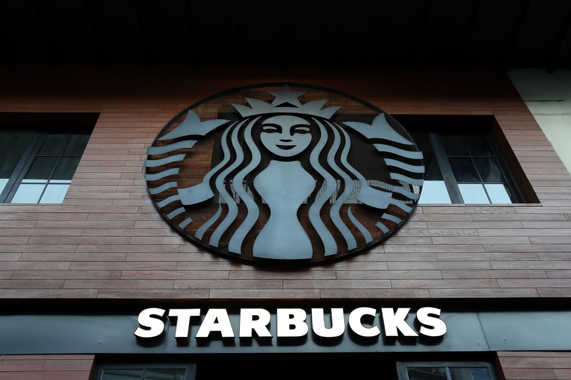 Starbucks café in Japan with warm interior design